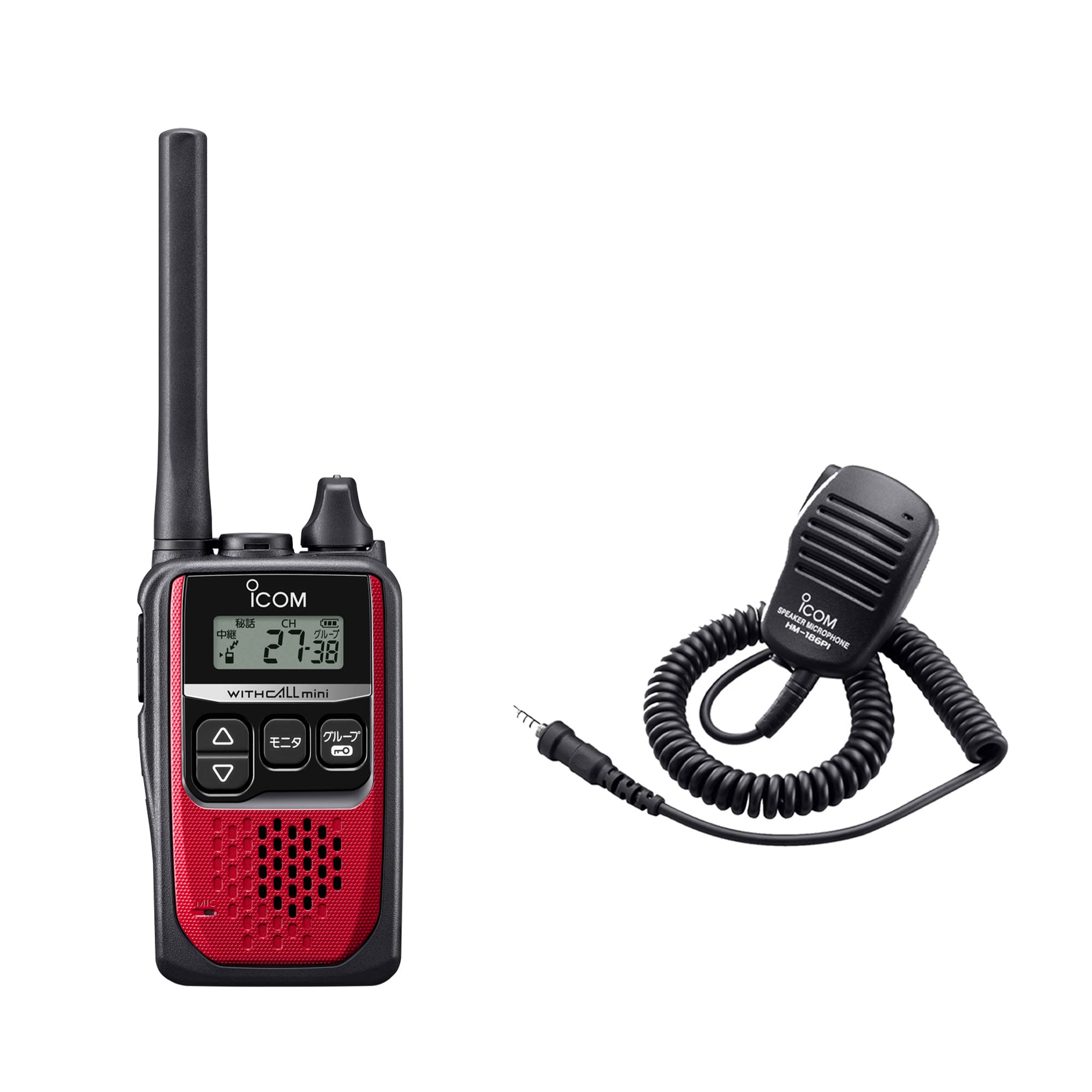 トランシーバーICOM IC4310 美品 アイコム HM-186PI ICOM アイコム IC-4310 ブラック 特定小電力トランシーバー + HM